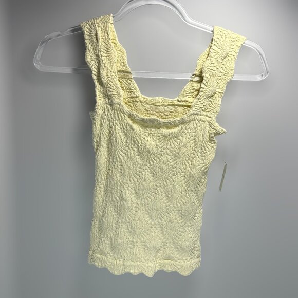 Intimately Free People Smocked Tank Top – Ivory – Size M/L - Picture 1 of 5